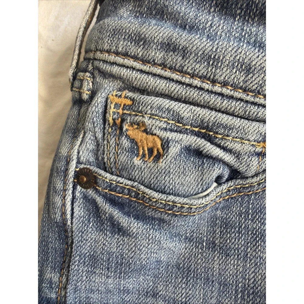 Abercrombie Kids Girls‎ Size 12 Skinny Jeans Light Blue Wash Minimalist